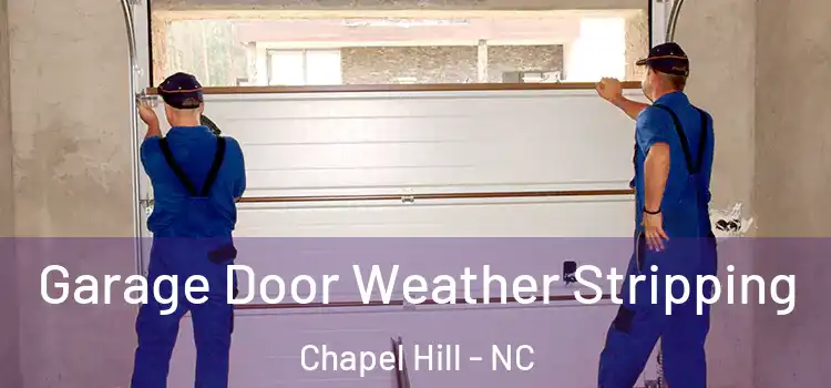  Garage Door Weather Stripping Chapel Hill - NC