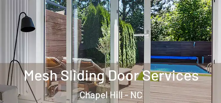 Mesh Sliding Door Services Chapel Hill - NC